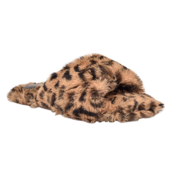 Nine West Cozy Flat Leopard Slippers | Ireland 40Z95-0O09